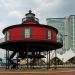 Seven Foot Knoll Light in Baltimore, Maryland city