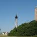 Old Cape Henry Lighthouse in Virginia Beach, Virginia city
