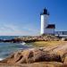 Annisquam Harbor Light in Gloucester, Massachusetts city