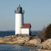 Annisquam Harbor Light in Gloucester, Massachusetts city