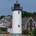 Annisquam Harbor Light in Gloucester, Massachusetts city