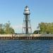 Duluth Harbor South Breakwater Inner Lighthouse in Duluth, Minnesota city