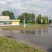 Центральный островок кольцевой развязки в городе Калязин