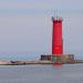 Sheboygan North Pier and Sheboygan Breakwater Light