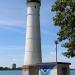 Windmill Point Lighthouse in Detroit, Michigan city