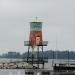 Lyman Harbor light in Sandusky, Ohio city