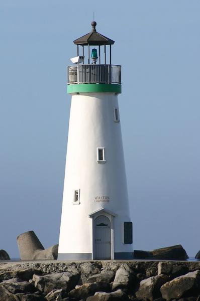 Santa Cruz Breakwater Lighthouse Atlantic Avenue