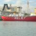 Lightship Relief in Oakland, California city