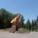 Площадь в Шелковичном в городе Славянск