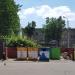 Waste collection point in Homieĺ city