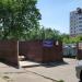 Waste collection point in Homieĺ city