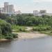 Пляж в городе Коломна