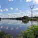 Опора ЛЭП в городе Москва