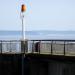 Cardiff Bay Barrage Sluice Seaward side light in Cardiff city