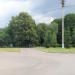 Зелёная зона у станции метро «Каширская» в городе Москва