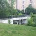Пешеходный мост в городе Москва