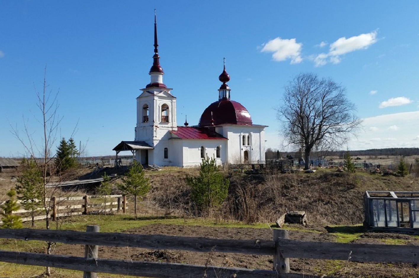 Давыдово река Свидь Церковь Георгия Победоносца