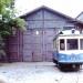 Old tram depot in Lviv city