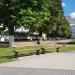 Bench in Homieĺ city