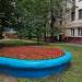 Цветник в городе Москва