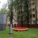 Цветник в городе Москва