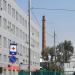 Демонтированная дымовая труба в городе Москва