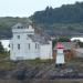 Prestoyan light and old Prestoyan lighthouse