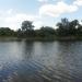 Пляж на озере Банное в городе Святогорск