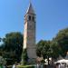 The bell tower and the Chapel of Holy Arnir in Split city