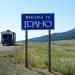 Welcome to Idaho sign