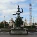 Скульптурная композиция «Человек-часы» в городе Щёлково
