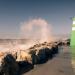 Tel Aviv Marina Outer Breakwater head Light in Tel Aviv-Yafo city