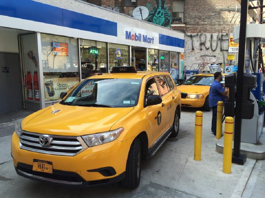 Mobil Gas Station New York City, New York