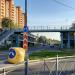 Надземный пешеходный переход в городе Нахабино
