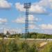 Прожекторная мачта освещения в городе Тверь