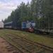 Заброшенный снегоуборщик в городе Новое Девяткино