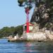 Rt Sv Križ Light (en) in Šibenik city