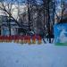 Клумба с буквами «Одинцово» в городе Одинцово