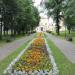 Клумбы в городе Углич