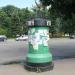 Афишная тумба в городе Углич
