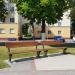 Bench in Homieĺ city