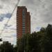 Огороженная территория жилого дома в городе Москва