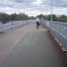 Пешеходный мост через пути Казанского направления железной дороги в городе Москва