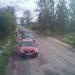 Железнодорожный переезд в городе Калязин