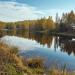 Котлован с водой в городе Комсомольск-на-Амуре