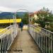 Пешеходный мост в городе Ялта