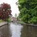 Minnewaterpark in Brugge city