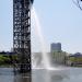 Busan Citizen Park 25-meter-high Waterfall Fountain