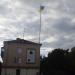 Flagpole in Zhytomyr city