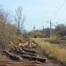 Остатки железнодорожной насыпи через бывшую шахту «Артём-2» в городе Кривой Рог